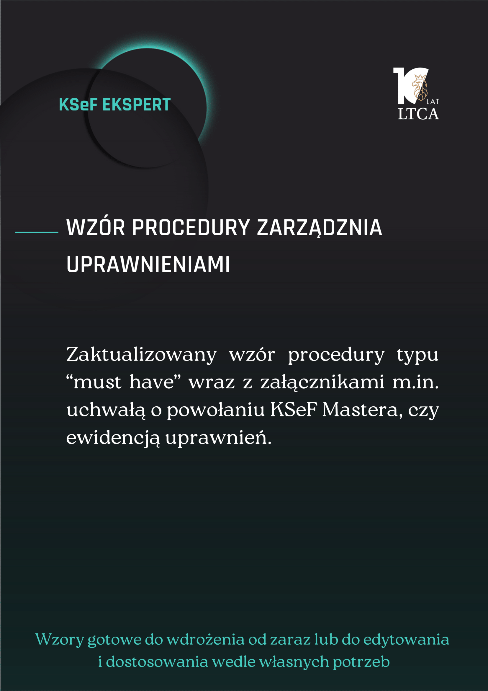 Wzór procedury zarządzania uprawnieniami