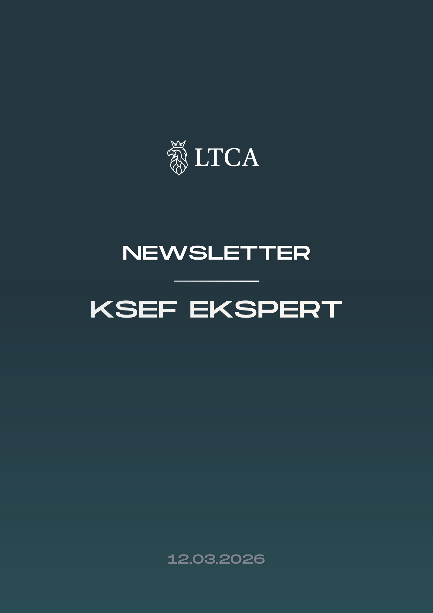 Newsletter 12.03.2026