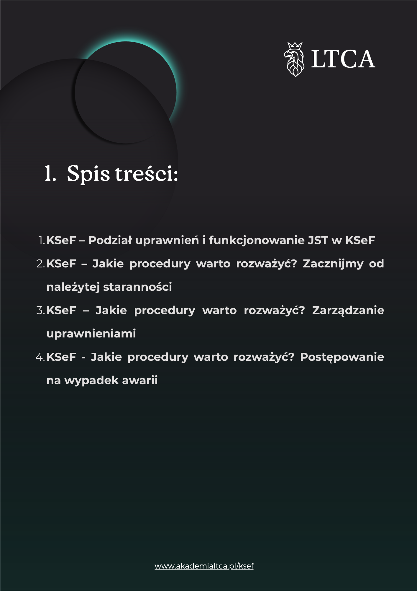 Spis treści - Newsletter KSeF 19.08.2025
