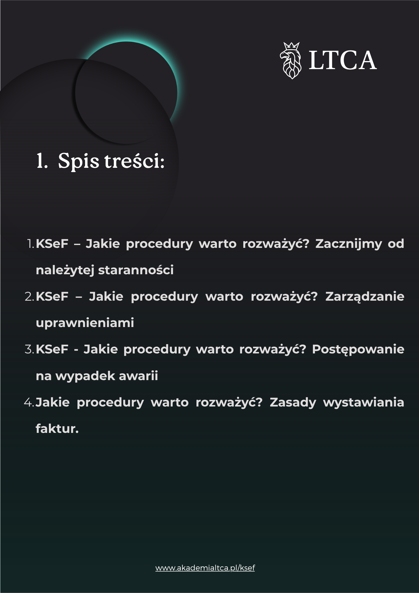 Spis treści - Newsletter KSeF 02.09.2025