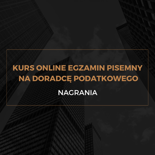 Egzamin pisemny - nagrania