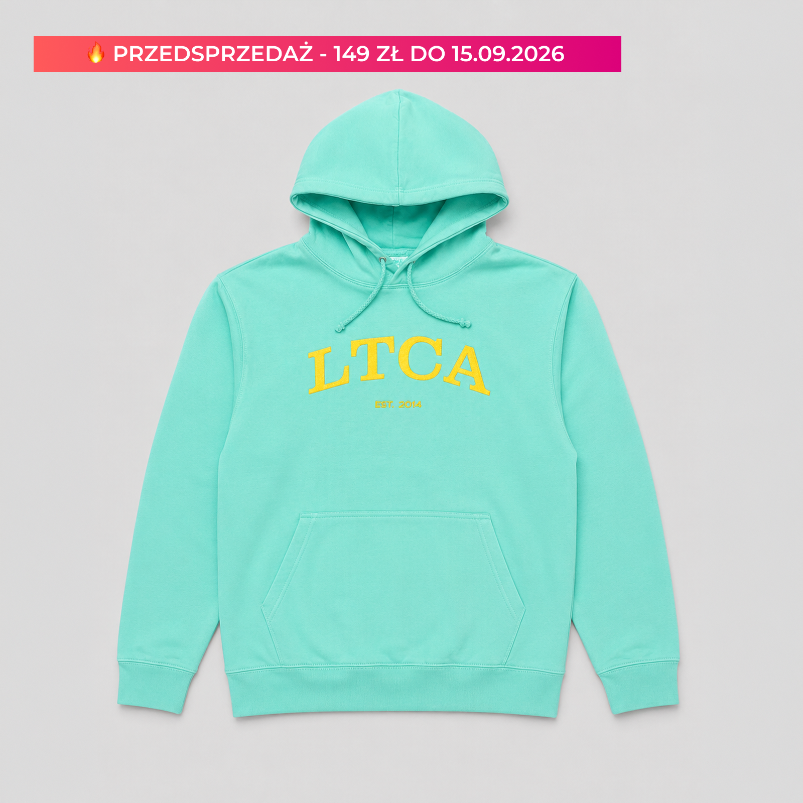 Miętowa bluza LTCA